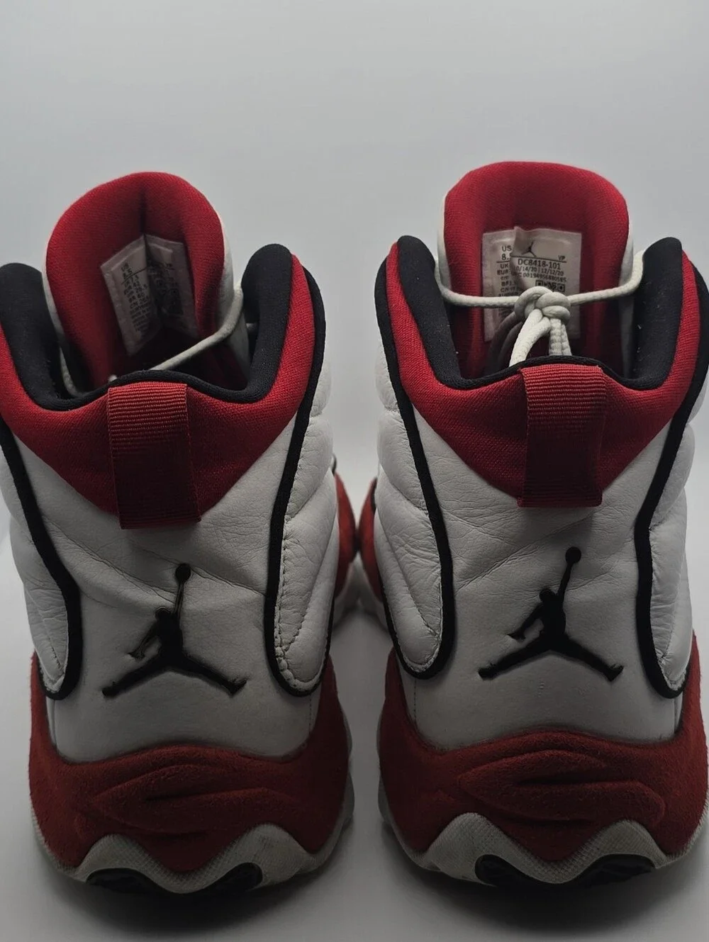 Nike Jordan Pro Strong Men's 8.5 Basketball Shoes Chicago Red White DC8418-101